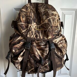 Vintage -Cabela's Woodland “ Waterfowl” Camouflage Backpack